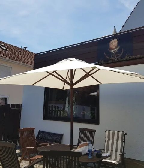 Custom umbrella canopy