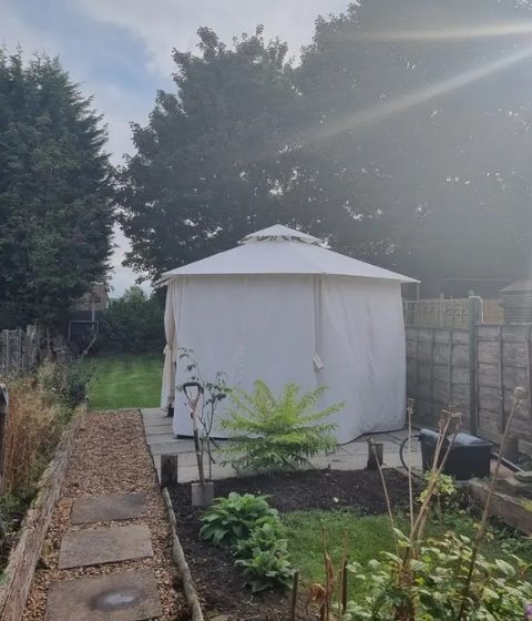 Gazebo replacement curtain
