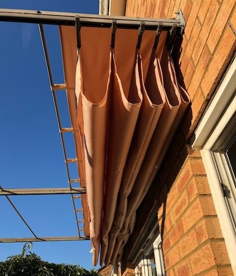 Pergola replacement canopy detail2