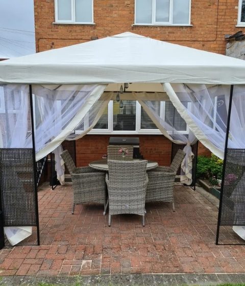 Replacement gazebo netting